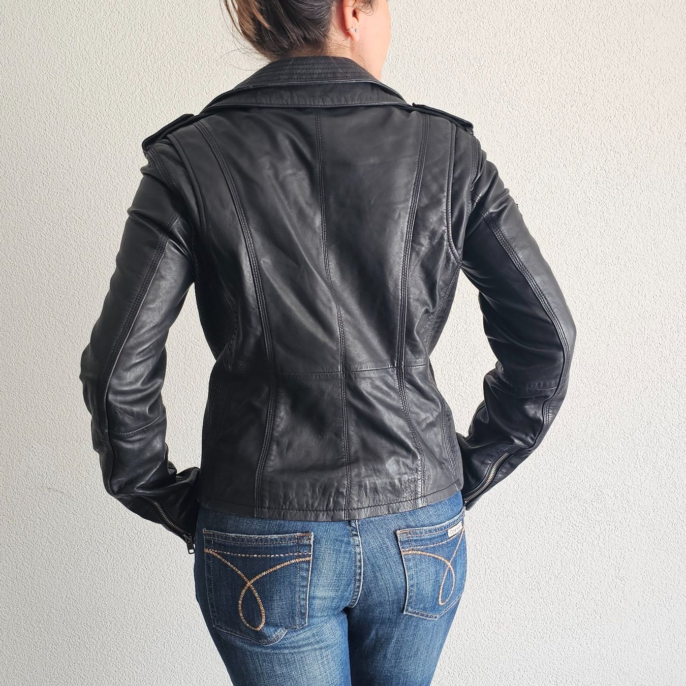 Jacken: Superdry Lederjacke M 100% Originale Damen – Gebraucht aus Matten b. Interl von Vanilla8 2