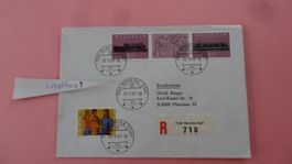 BERNINA SUOT/GR R-Brief Letzttag sehr selten !!  28.5.83  27