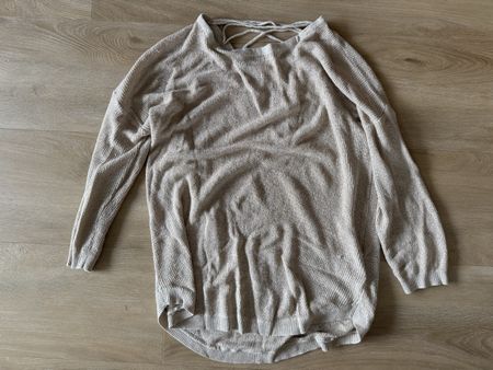 Jacqueline de Yong Pullover beige Grösse S neuwertig