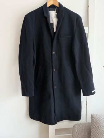 Les Deux Mantel dunkelblau Grösse L neu