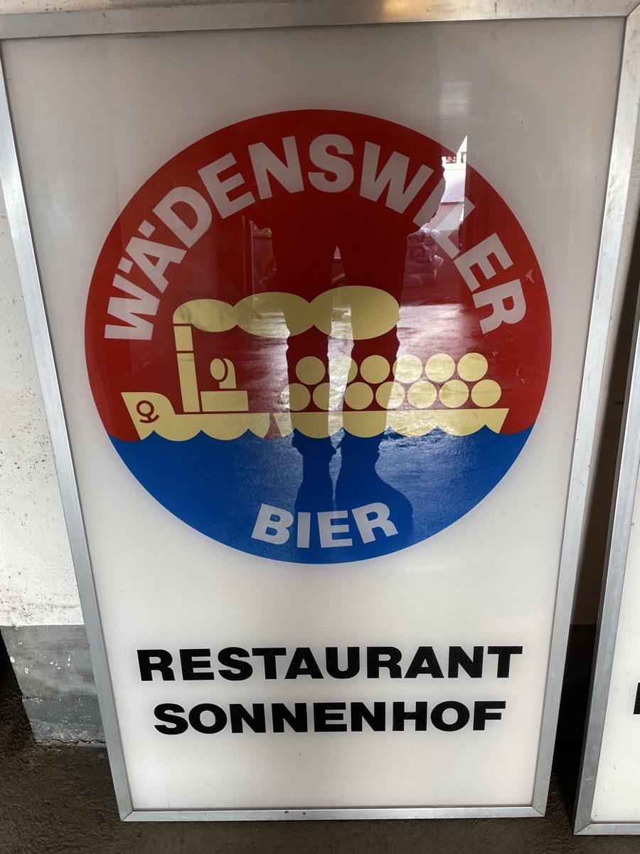 Schilder: Wädenswiler Bier 7 Schilder – Gebraucht aus Oberengstringen von krumpaszky 2