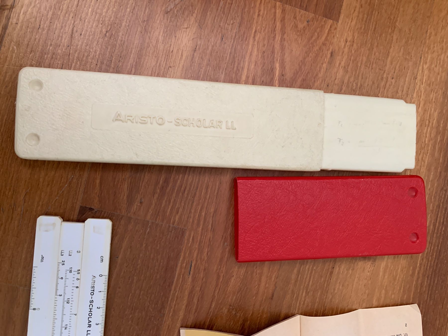 Calcolatrici tascabili: Rechenschieber/Rechenstab Aristo - Scholar LL – Usato da Edlibach venduto da RUW19 4