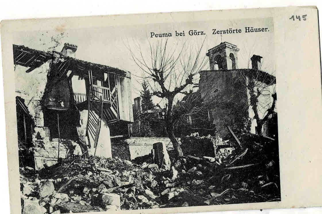 Cartes postales: GörzPeuma Zerstörte Häuser lugano 1925 – D'occasion à Sulz AG par Oberdanne8