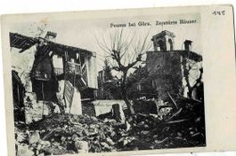 GörzPeuma Zerstörte Häuser lugano 1925