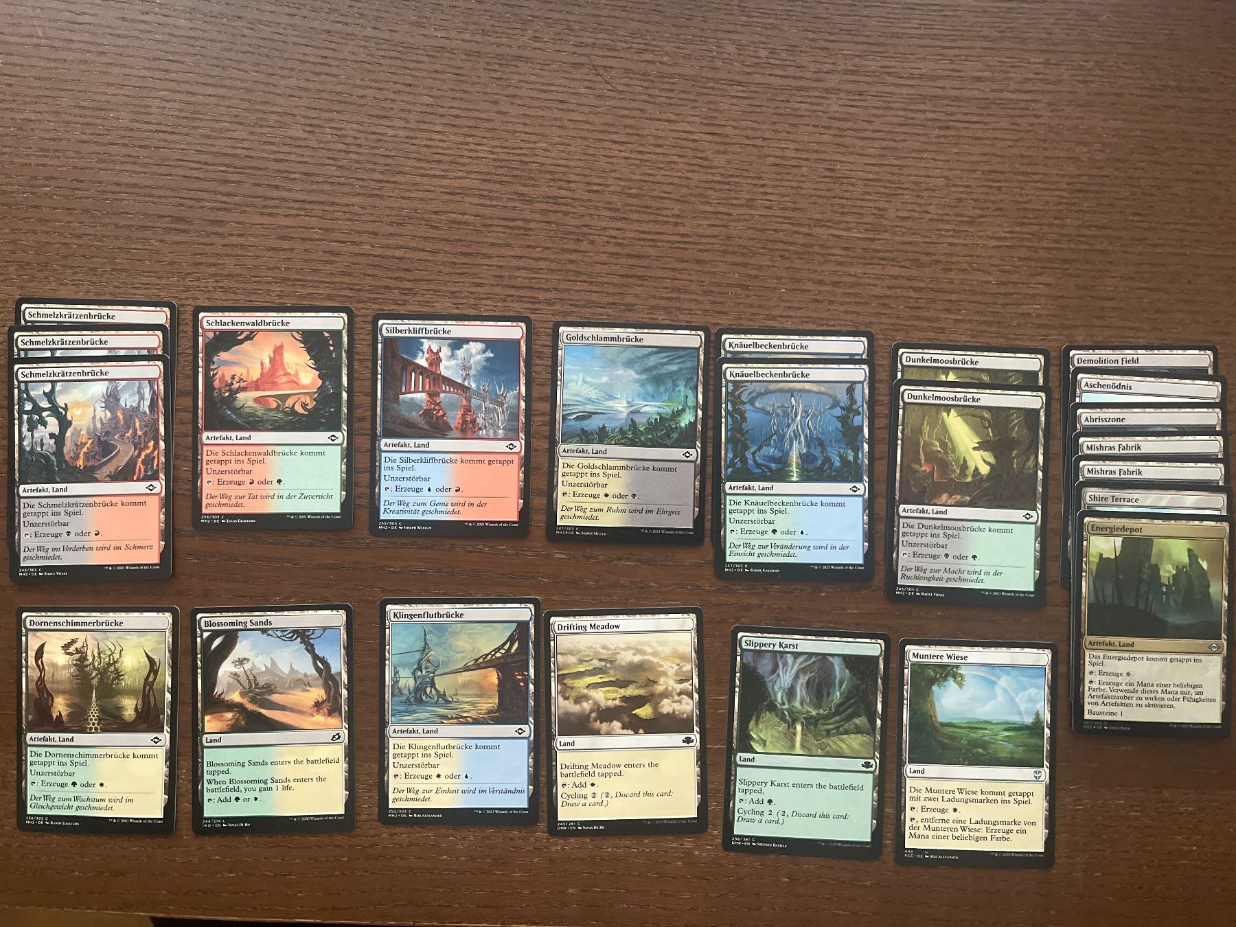 Magic The Gathering Sammelbilder & Trading cards: Magic the Gathering Karten UC/C inkl. 2farbiger länder – Gebraucht aus Hochdorf von HauptsachNoessle 5