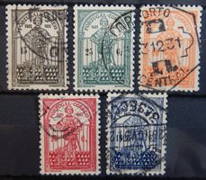 Portugal Kat. 559-563 gest. 1931 Kat. 64 Euro