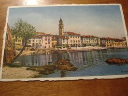 Künstlerkarte "Ascona", um 1950, farbig, ungelaufen