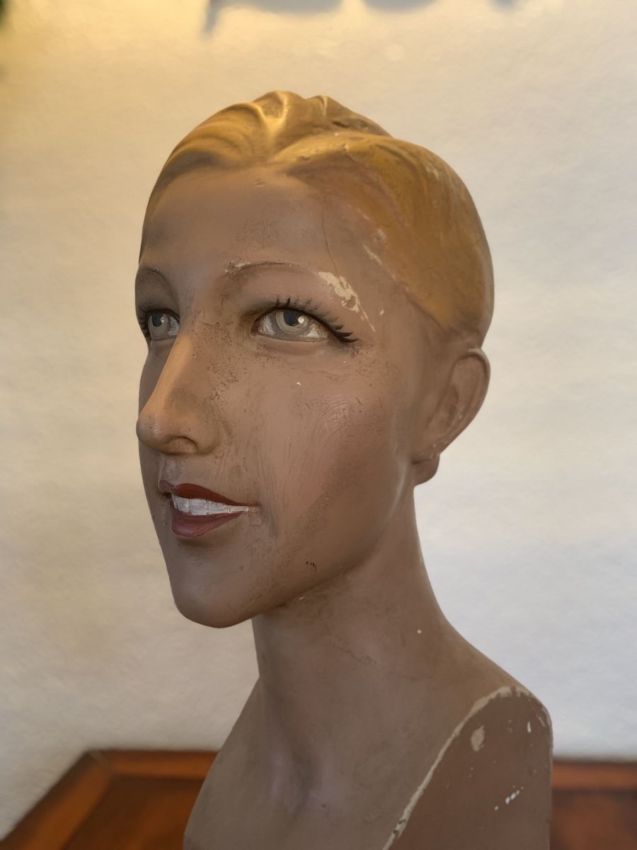 Skulpturen & Statuen: Grosse antike original Art Deco Büste – Gebraucht aus Rothrist von Oddymanliane 3