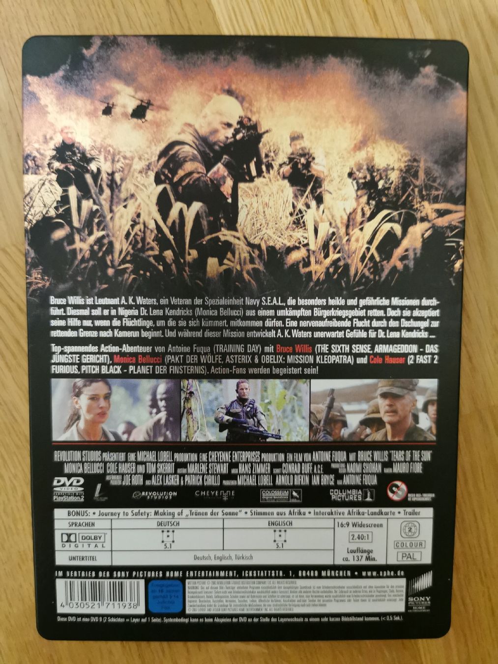 Tous les DVDs: Tränen der Sonne - DVD – D'occasion à Arnegg par michik999 1