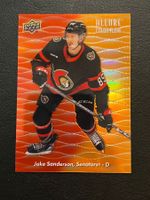 Jake Sanderson 2023 Red-Orange Ottawa Senators
