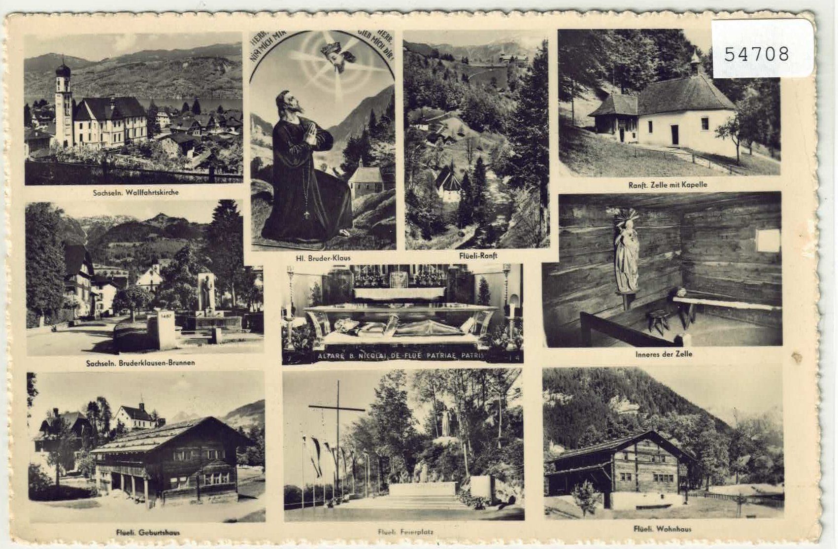 Cartes postales: Sachseln - Multiview – D'occasion à Ettingen par Kartenplanet