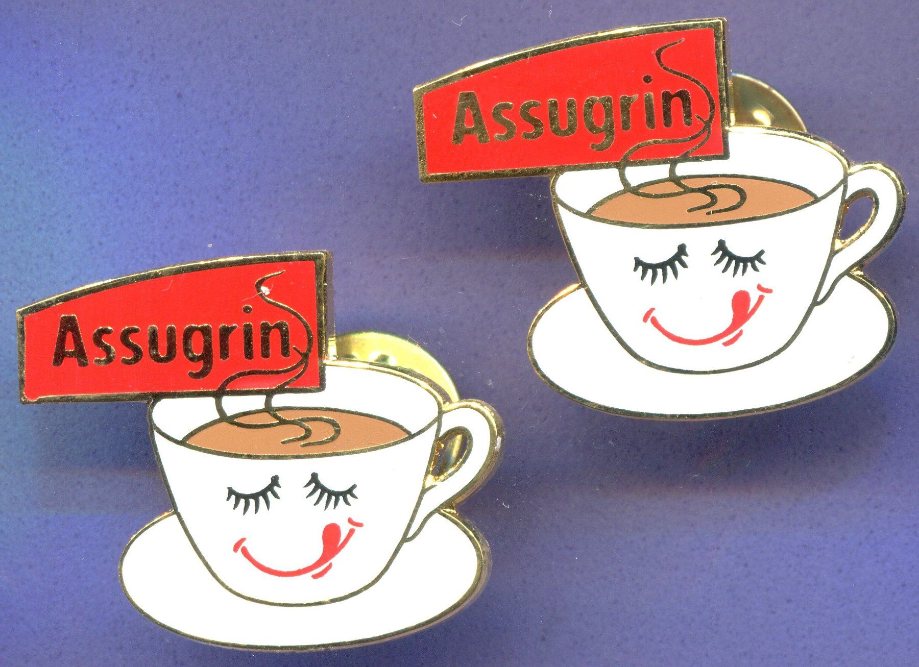 Assugrin Plaketten & Abzeichen: Assugrin  Süßstoff – Gebraucht aus Winterthur von Sammleroase