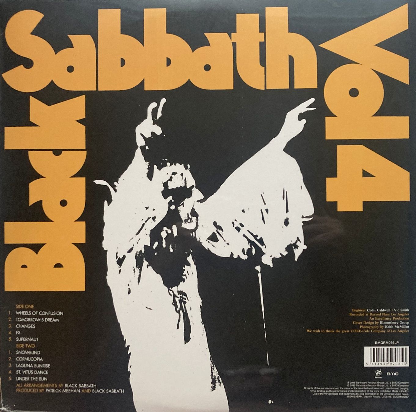 Dischi in vinile: BLACK SABBATH - BLACK SABBATH VOL 4 – Nuovo e nell'imballaggio originale da Bottens venduto da hotter-than-hell 1