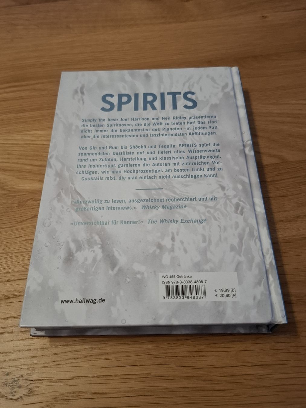 Libri: Spirits - Absinth, Gin, Whisky & Co. - Das ultimative Buch – Nuovo (secondo la descrizione) da Grosswangen venduto da michelli. 2