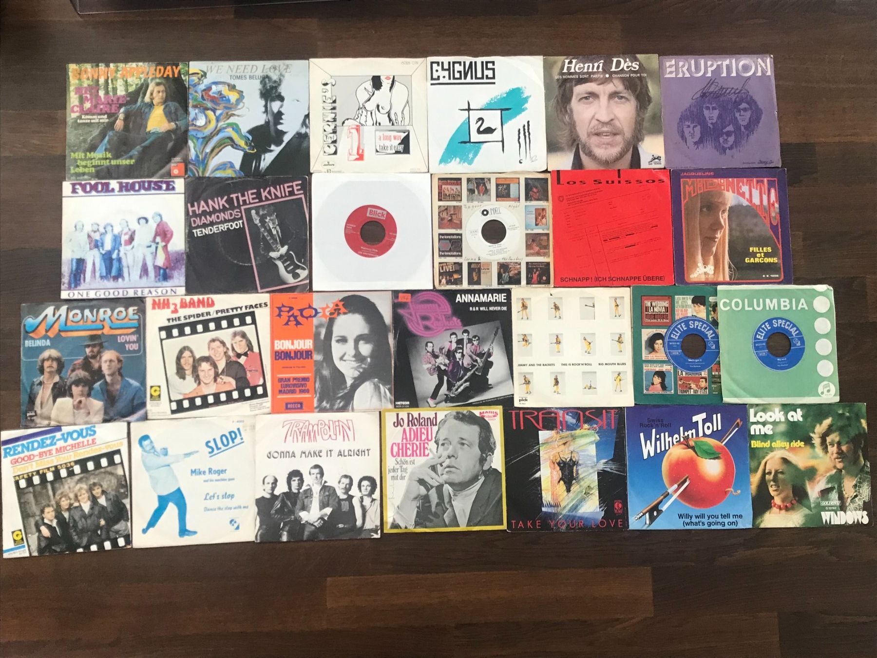 Schallplatten: Schweizer Rock / Beat / Pop - Singles Sammlung – Gebraucht aus Buchs AG von Archie