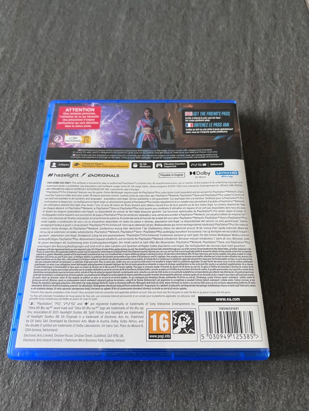 Spiele: SPLIT FICTION PS5 – Gebraucht aus Oensingen von 3.mvc 1
