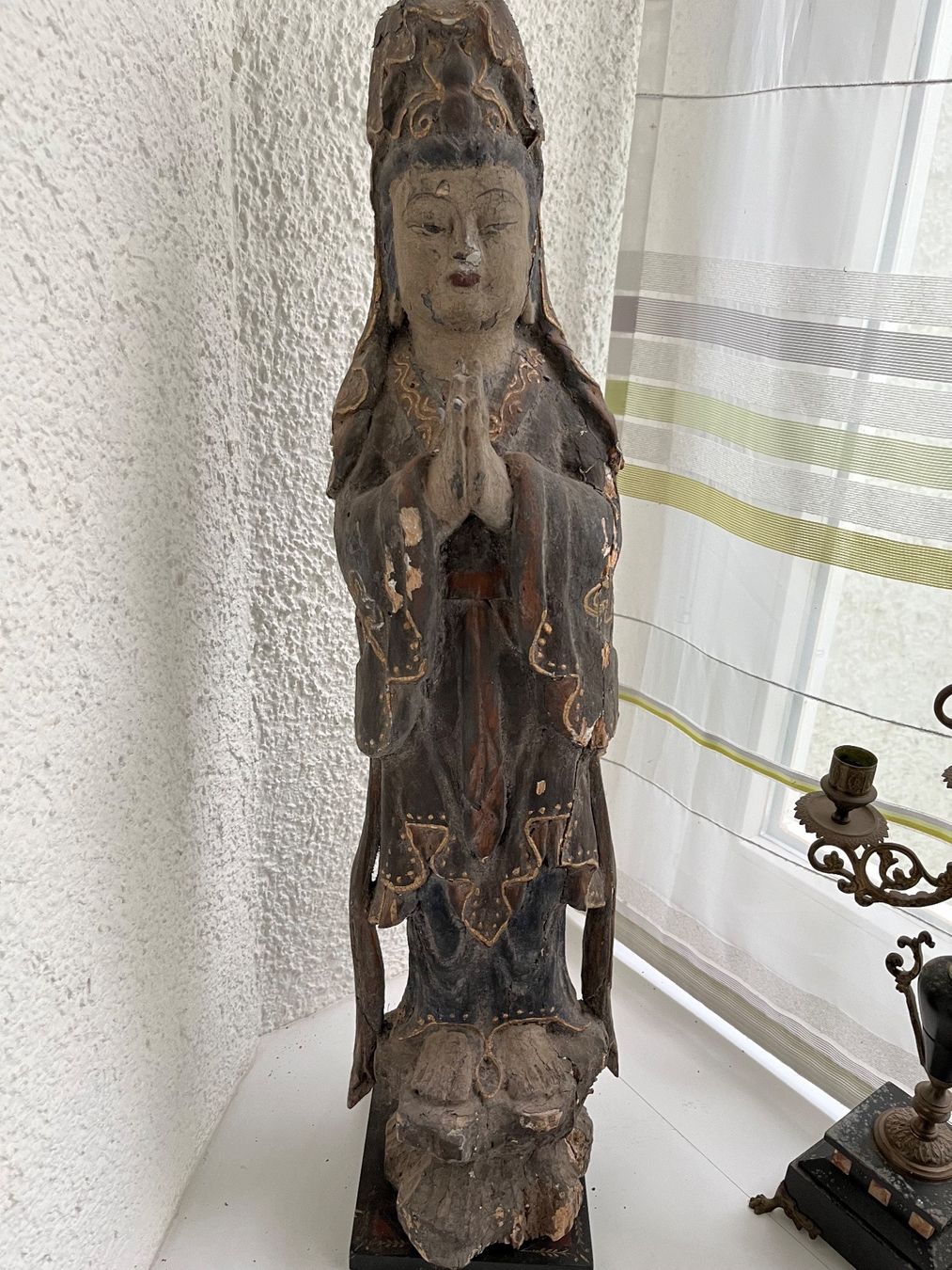 Figuren: Antike Holzfigur ca 300 Jahre alt – Gebraucht aus Buchs ZH von JPK7 1