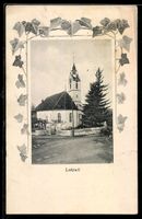 Passepartout-AK Lotzwil, Kirche