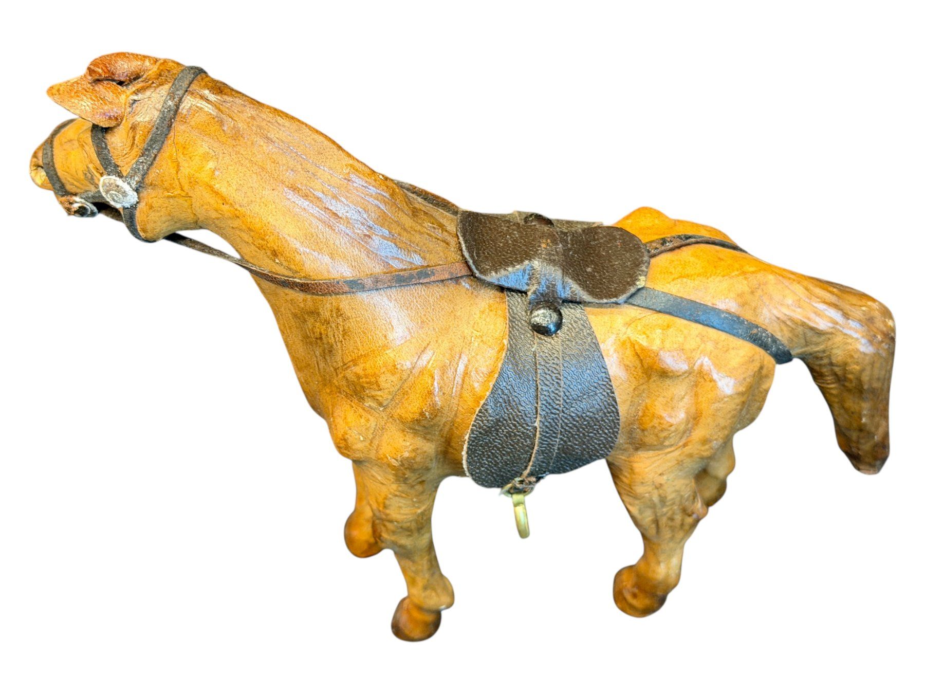 Figuren: Figurine de cheval vintage en cuir – Gebraucht aus Morges von vintiques 3