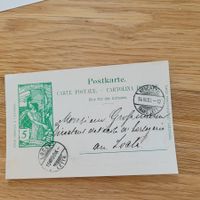 Carte Neuchatel Locle 1900 Horlogerie Direction