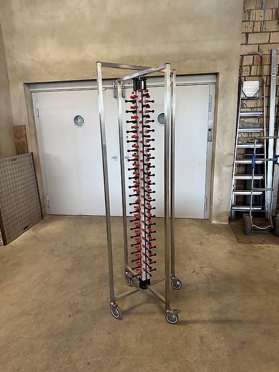 Piatti: 7x Plate Mate Tellerstapler / Tellerwagen Edelstahl  – Usato da Burgdorf venduto da dkwhummel