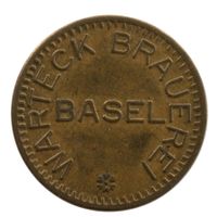 Biermarke Warteck Brauerei Basel