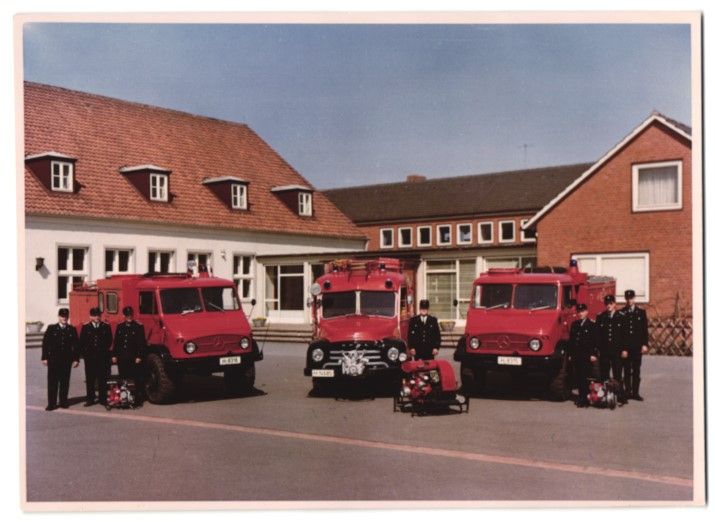 Fotografie & Manifesti: Fotografie Hannover, Feuerwehr mit Merce – Usato da Berlin venduto da bartko-reher