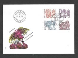CH FDC Satz 1977