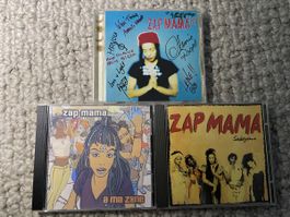 3x Zap Mama (1x signiert / 1x For Promotion Only)