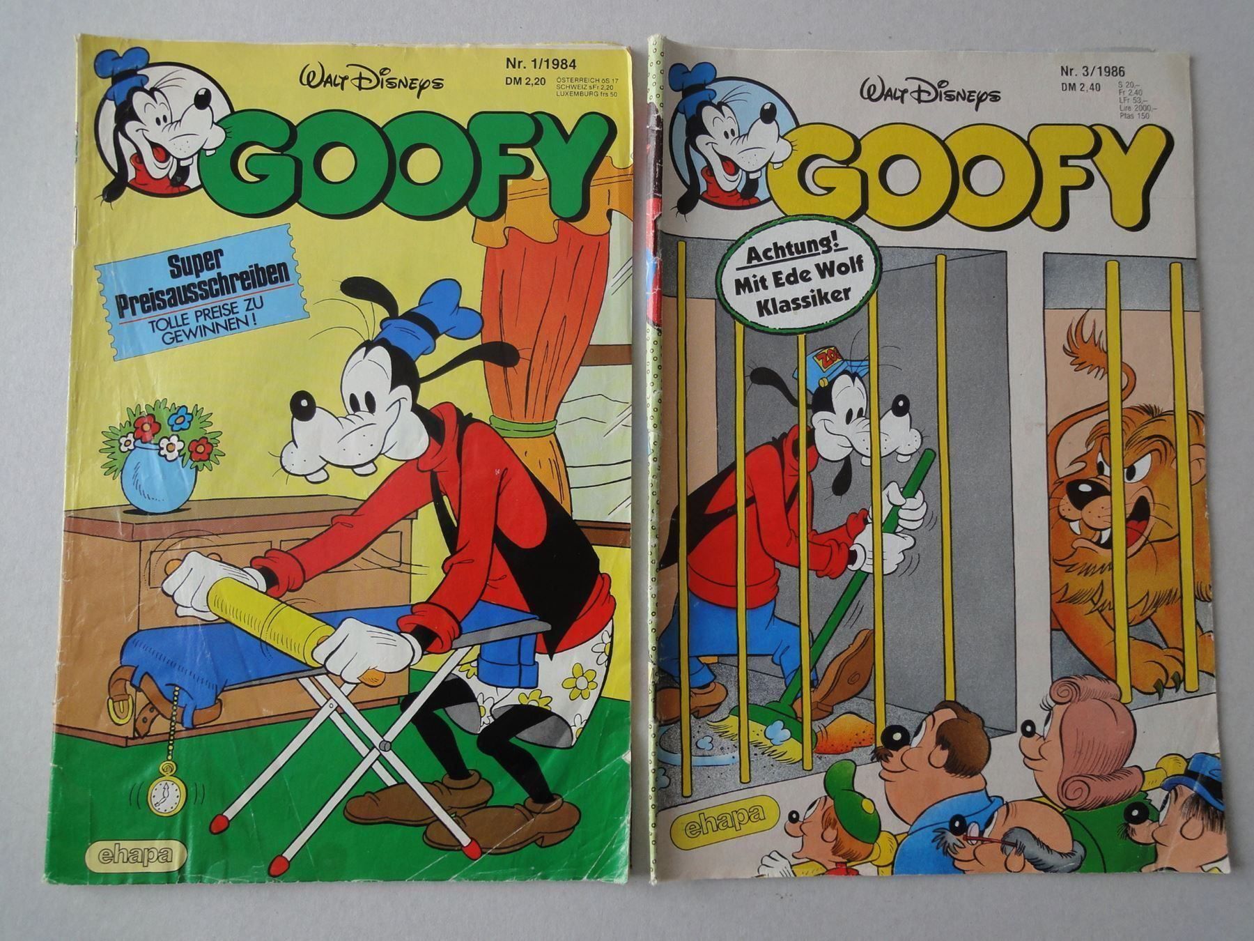 Fumetti: 5 Comics - Daffy 1962 - Schweinchen Dick  2x Goofy Fix-Foxi – Usato da Chur venduto da omonia 1