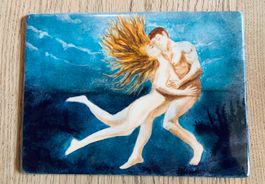 Bemahlung auf Porzellan, Liebe, handmade