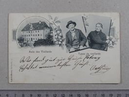 Asile des Vieillards, Types de vieillards, Le Locle, 1903