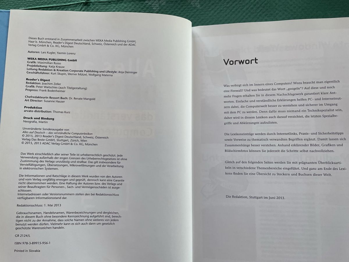 Bücher: Computerlexikon "Alles auf DEUTSCH" 📖 – Gebraucht aus Wyssachen von Hahe89 2
