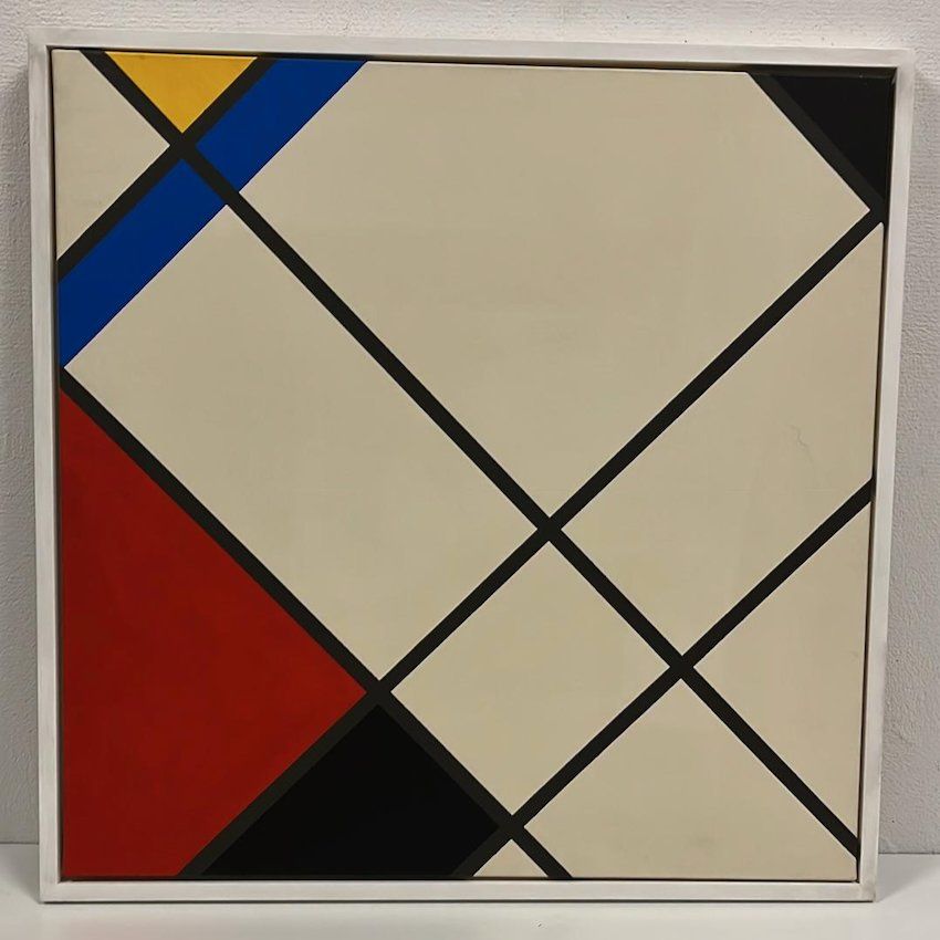 Dipinti: Komposition von Robert Santschi 1999       (ID 7006) – Usato da Gelterfingen venduto da art-and-more