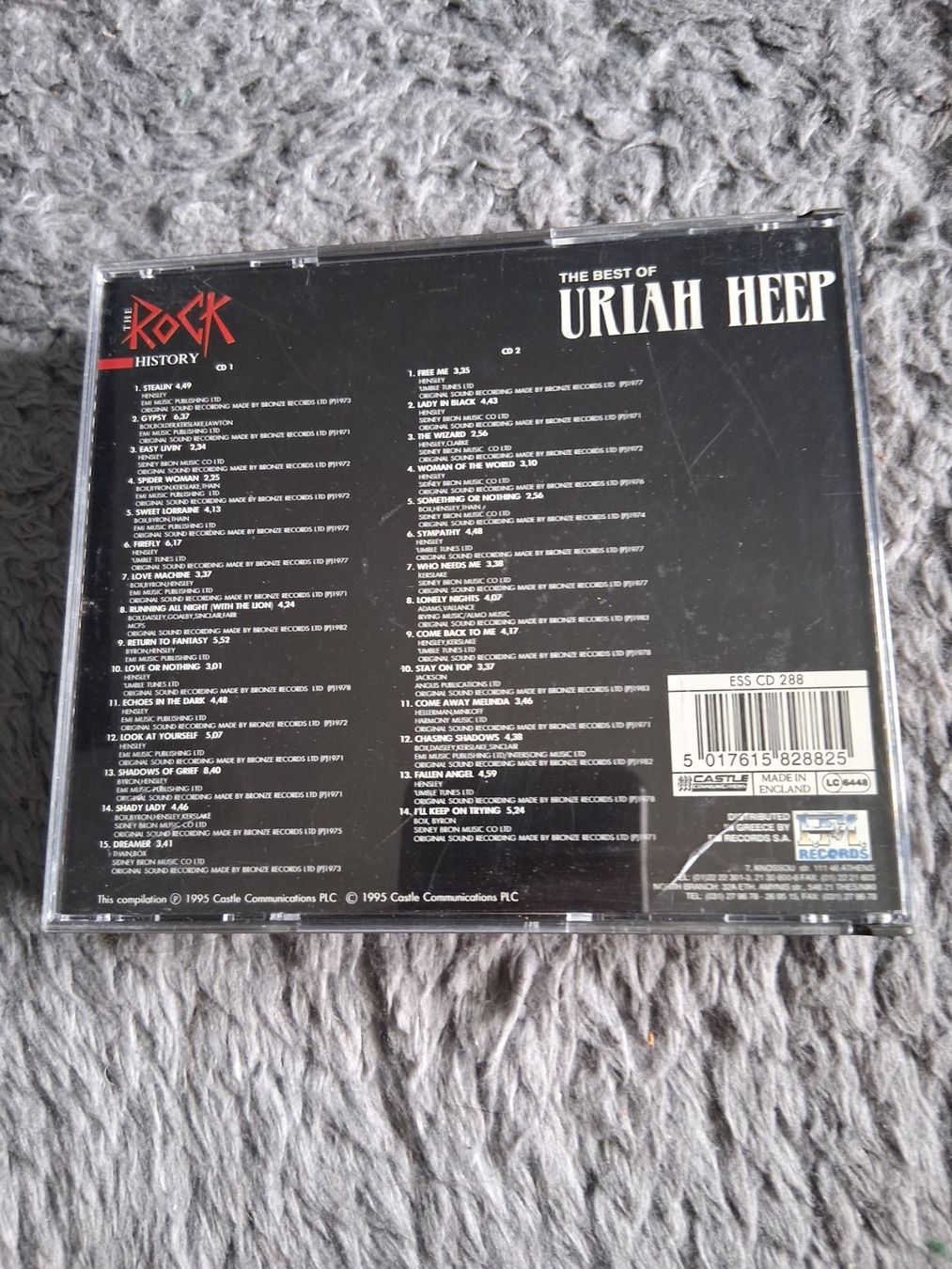 CD: URIAH HEEP     THE BEST OF    CD – Usato da Wetzikon ZH venduto da Ramones01 1