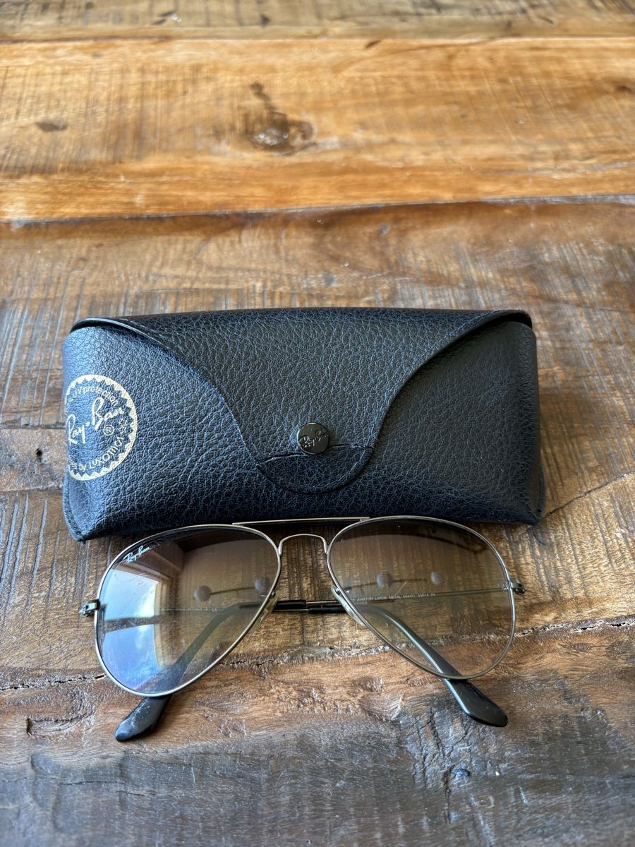 Ray-Ban Brillen & Gläser: Ray-Ban Aviator Sonnenbrille – Gebraucht aus Zürich von lilyluar