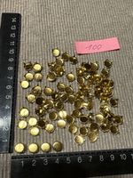 Nieten gold farbig 100 Stk