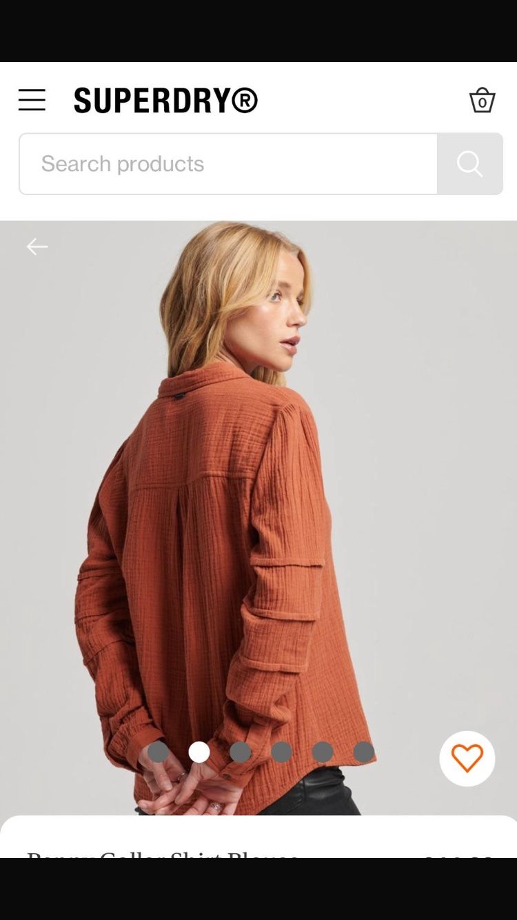 Superdry Camicette: Superdry Shirt Blouse – Nuovo (secondo la descrizione) da Zürich venduto da toritorito 1