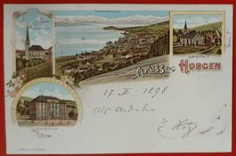 Gruss aus Horgen 1898