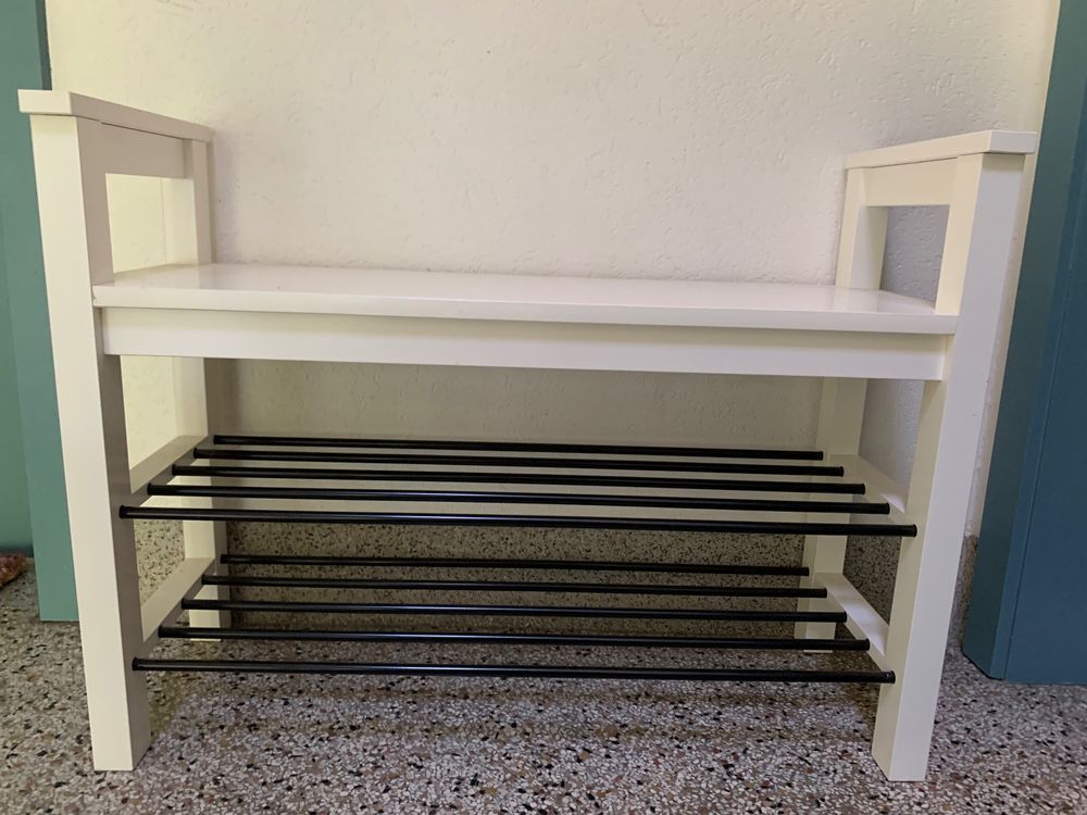 Schuhbank Ikea weiss Kaufen auf Ricardo