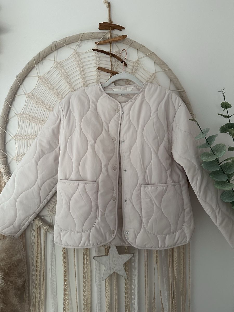 H&M Giacche & Cappotti: Mädchen Steppjacke beige, Gr. 152 *NEU – Nuovo (secondo la descrizione) da Obfelden venduto da dafae 1