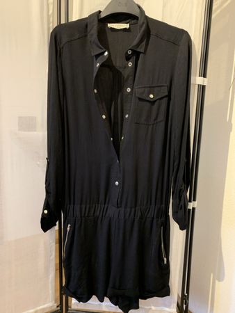 Schwarzer Jumpsuit Street Warrior, Grösse 40, Top Zustand