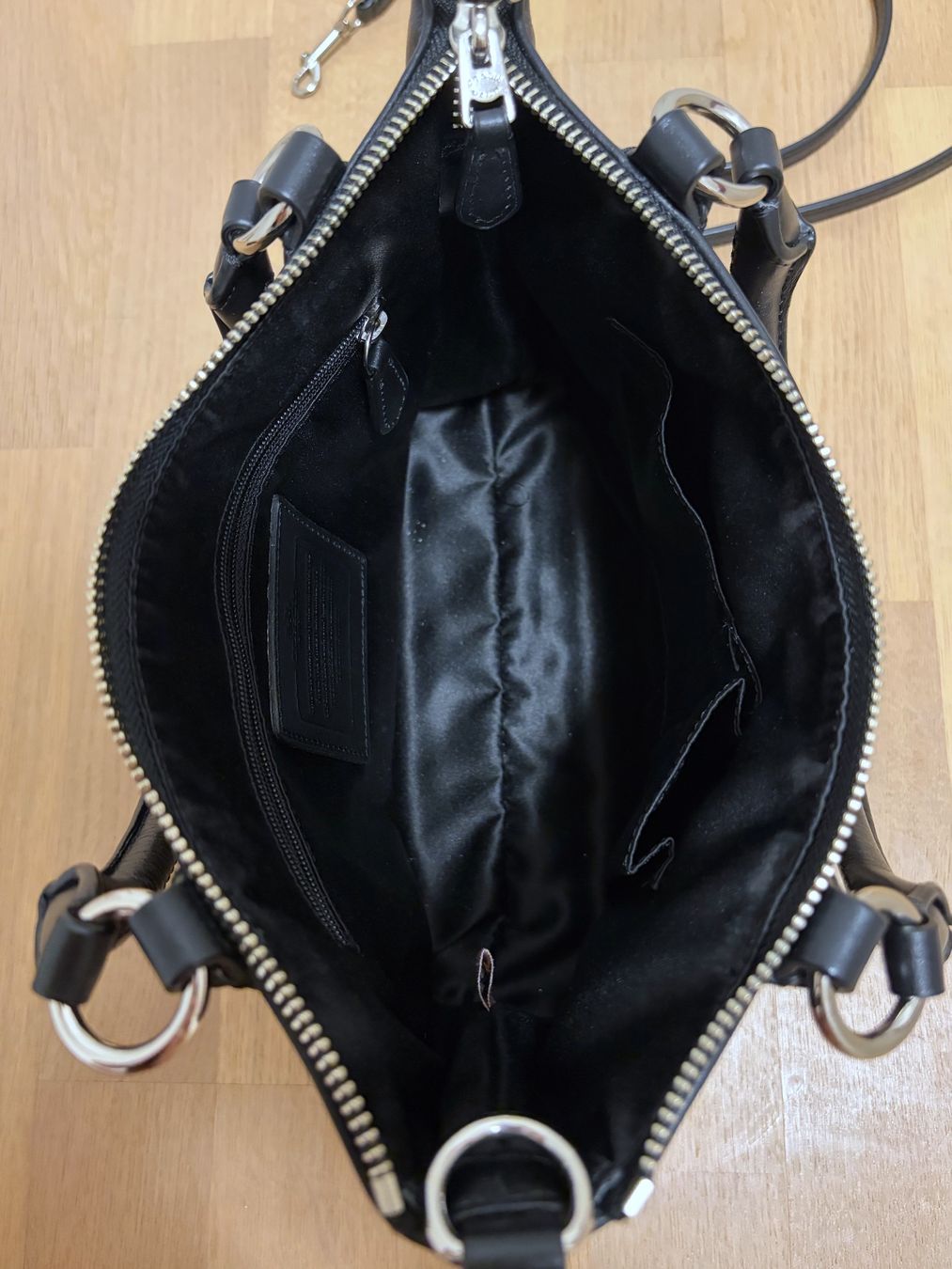 Coach Borse da donna: Coach Lederhandtasche schwarz – Usato da Wollerau venduto da wintersnowflake 2