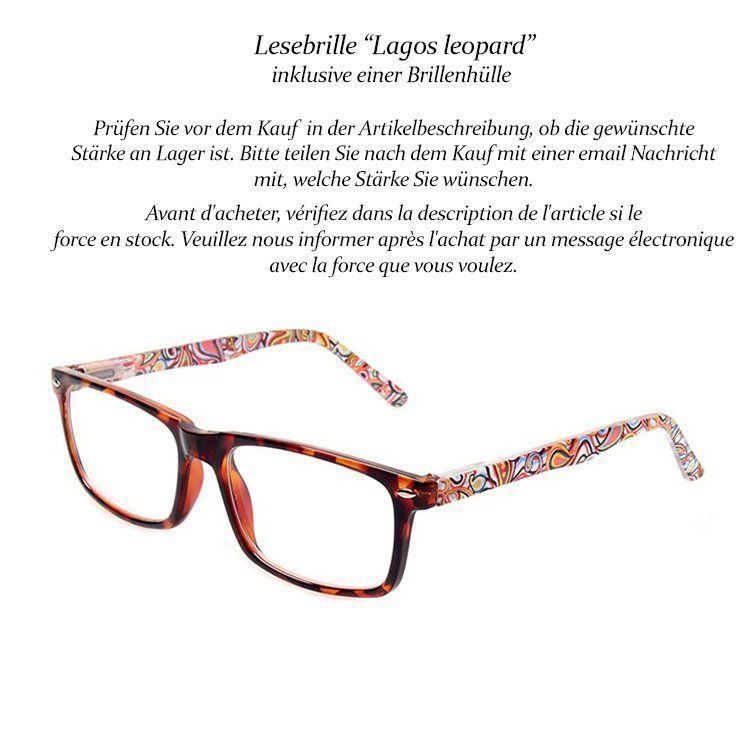 Brillen & Gläser: Lesebrille Lagos leopard +1.0 +1.5 – Neu und originalverpackt aus Pfäffikon SZ von ANNAPURNA8091