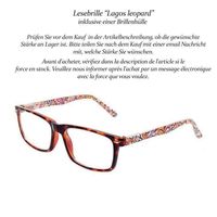 Lesebrille Lagos leopard +1.0 +1.5
