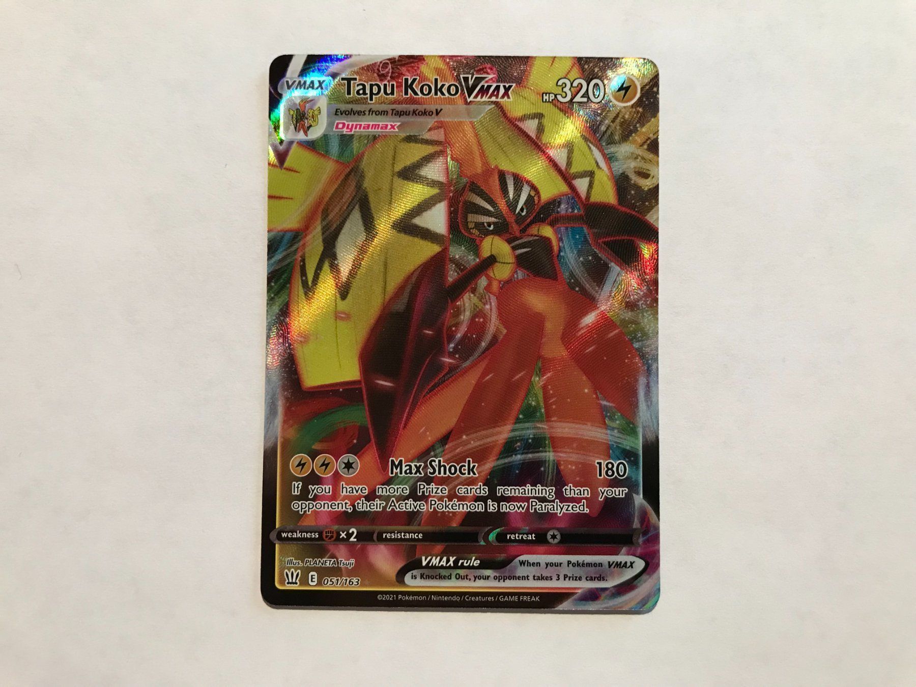 Pokémon Carte collezionabili: Tapu Koko Vmax – Nuovo (secondo la descrizione) da Hagendorn venduto da Pokecollectorch 1