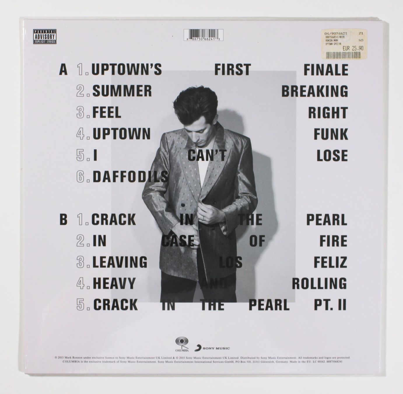 Dischi in vinile: LP MARK RONSON - UPTOWN SPECIAL1st Press 2016 -- NEU OVP!! – Nuovo e nell'imballaggio originale da Brüttisellen venduto da Collector-Corner 1