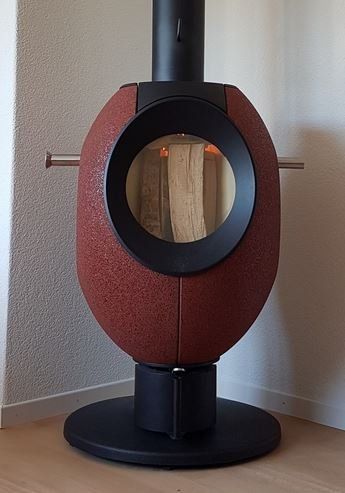 Stufe caminetto: Cheminéeofen T-Eye Tonwerk – Usato da Rothenthurm venduto da inf_l6tn