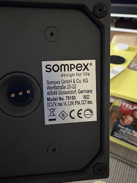 Lampade: Sompex Troll 2.0 Akku Tischlampe – Usato da Gebenstorf venduto da Roker65 4
