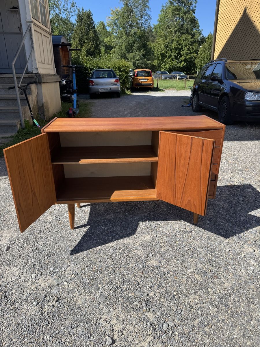 Kommoden: Teak Sideboard Mid-Century Modern  Fredrik A. Kayser – Gebraucht aus St. Gallen von J00rdin 5